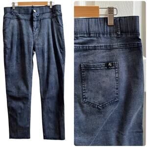 AB Premium Denim Navy Ultra Stretch Pocket Skinny Pants Size D US 26-32